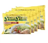 Lot de 5 x Soupe de nouilles arôme poulet, Yum Yum (60 g)