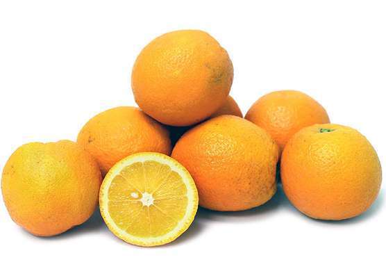 Lot de 4 oranges à jus (calibre moyen), Egypte