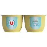 Crème dessert saveur vanille, U (4 x 125 g)