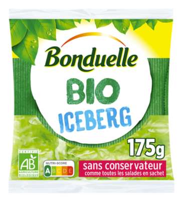 Laitue iceberg BIO, Bonduelle (175 g)