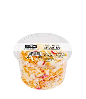 Mélange de crudités en barquette, Florette (180 g)