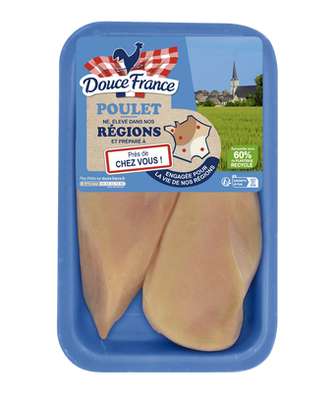 Filets de poulet blanc, Douce France (300 g)
