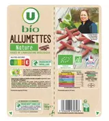 Allumettes nature BIO VPF, U (2 x 75 g)