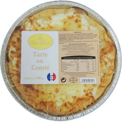 Tarte au Comté, Le Père Glacet (380 g)