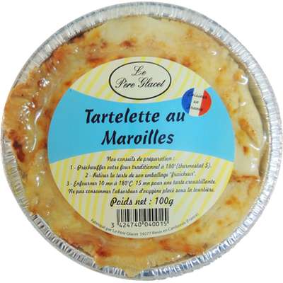 Tartelette au Maroilles, Le Père Glacet (100 g)