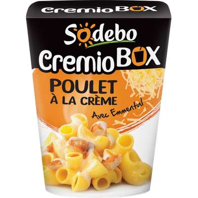 Cremio box poulet à la crème, Sodebo (280 g)