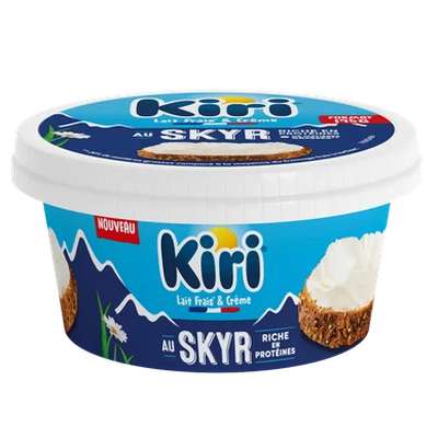 Fromage frais à tartiner au skyr, Kiri (145 g)
