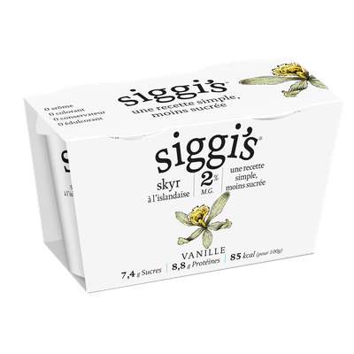 Skyr vanille, Siggi's (2 x 140 g)