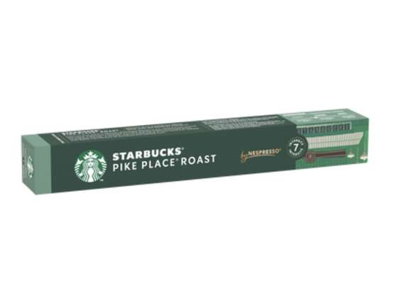 Café capsule Pike Place Roast Lungo 7, Starbucks (x 10)