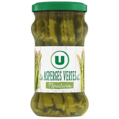 Asperges vertes miniatures, U (100 g)