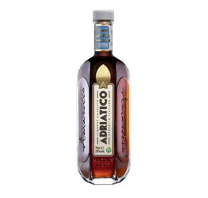 Liqueur amaretto roasted 28°, Adriatico (70 cl)