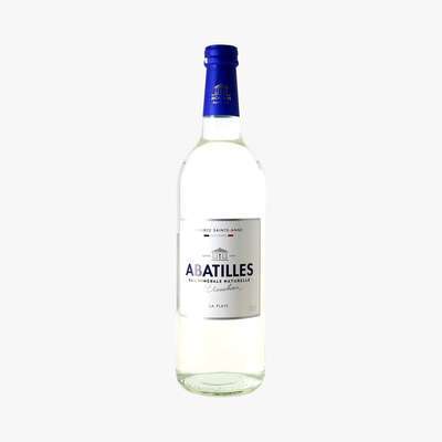 Eau minérale bouteille en verre, Abatilles (75 cl)