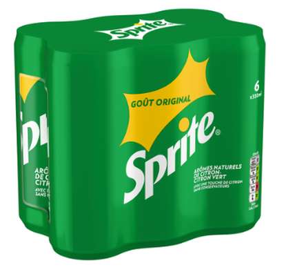 Pack de Sprite (6 x 33 cl)