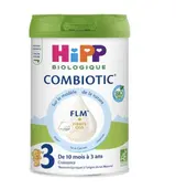 Lait de croissance Combiotic en poudre BIO - dès 12 mois, Hipp  (800 g)