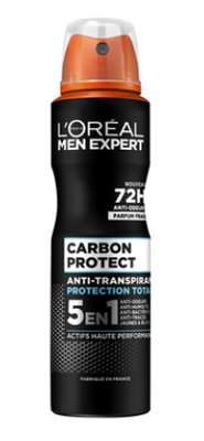 Déodorant spray Carbon Protect, L'Oréal Men Expert (150 ml)