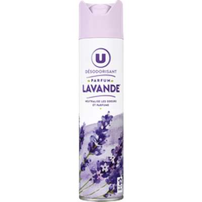 Désodorisant parfum lavande, U (300 ml)