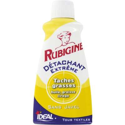 Flacon détachant tâches grasses, Rubigine (100 ml)
