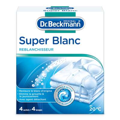 Reblanchisseur super blanc, Dr Beckmann (4 sachets)