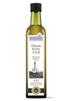 Huile d'olive pays crête grèce DOP BIO, Bio Planète (50 cl)