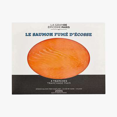 Saumon fumé d'Écosse, La Grande Epicerie de Paris (x 4 tranches, 200 g)