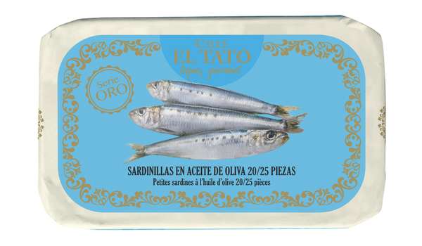 Sardillinas, petites sardines à l'huile d'olive, Calle El Tato (81 g)