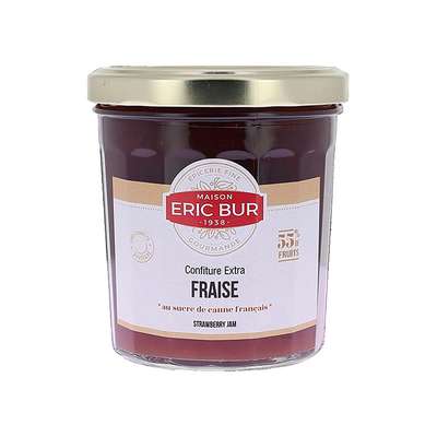 Confiture extra de fraises, Eric Bur (370 g)