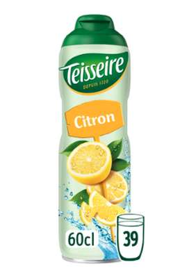 Sirop citron, Teisseire (60 cl)