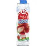 Sirop à la fraise 0% de sucre sans aspartame, U ( 75 cl)