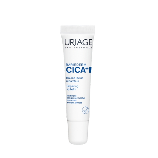 Baume à Lèvres Bariederm Cica+ Réparateur contre Irritations et Sécheresse Extrême URIAGE