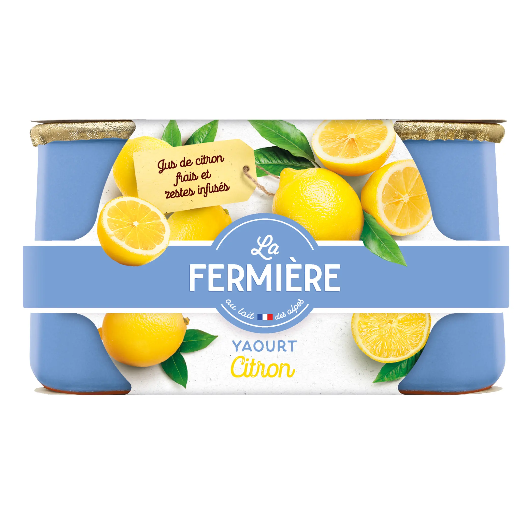 LA FERMIERE Yaourt au citron