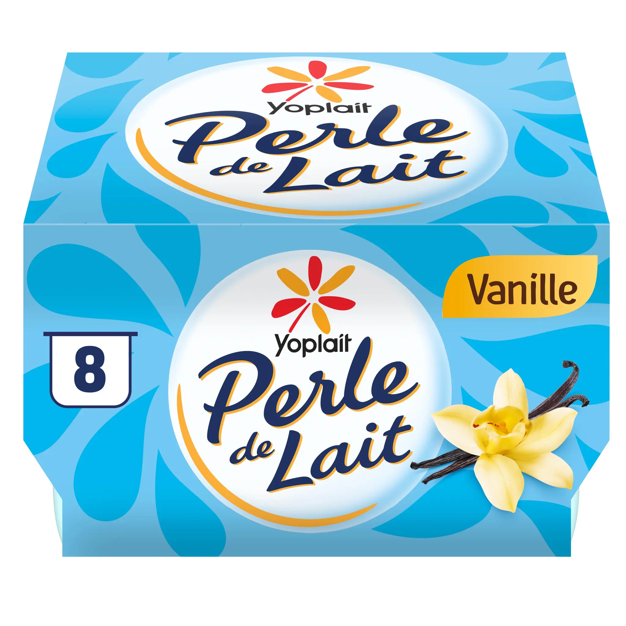 PERLE DE LAIT Yaourt brassé à la vanille