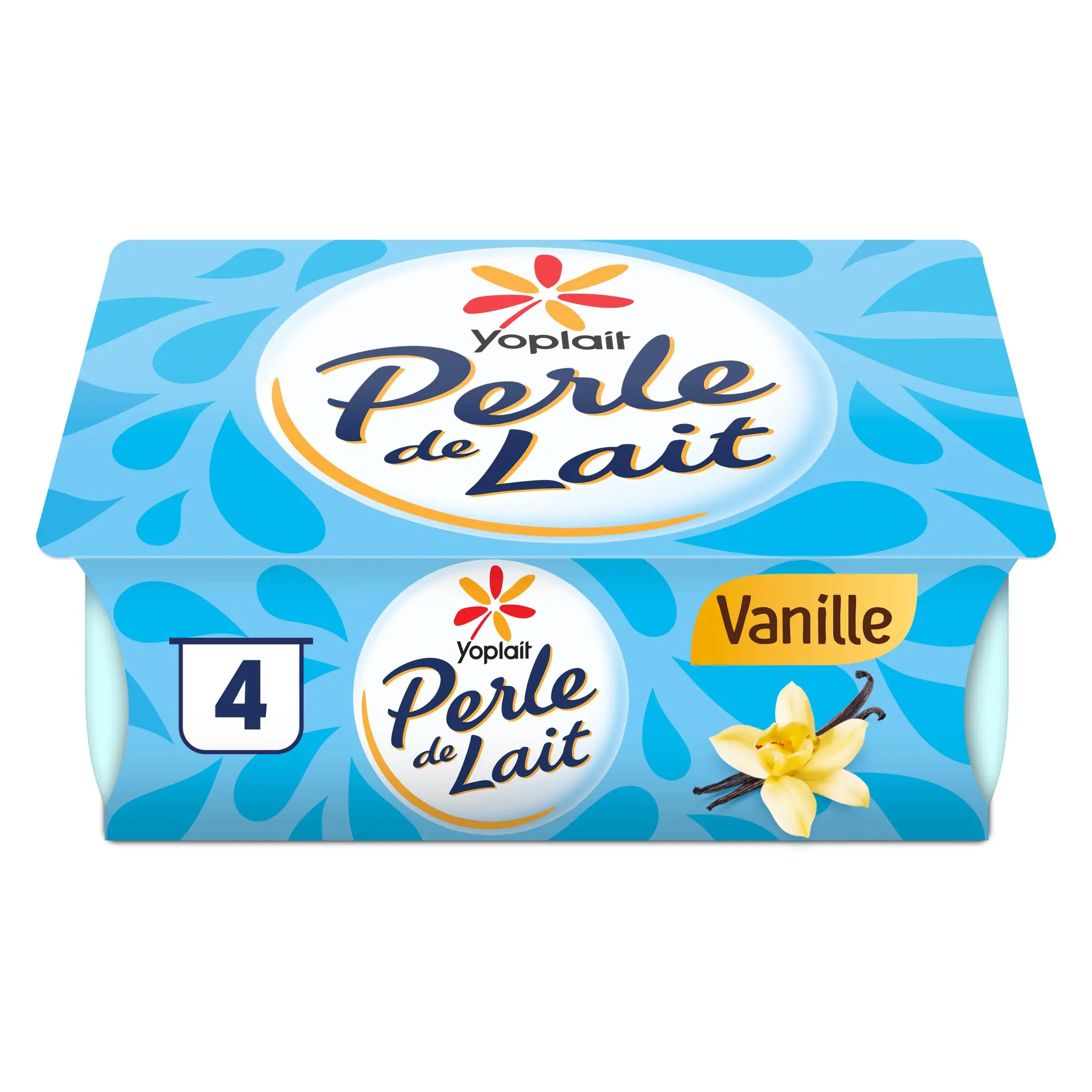 PERLE DE LAIT Yaourt brassé à la vanille