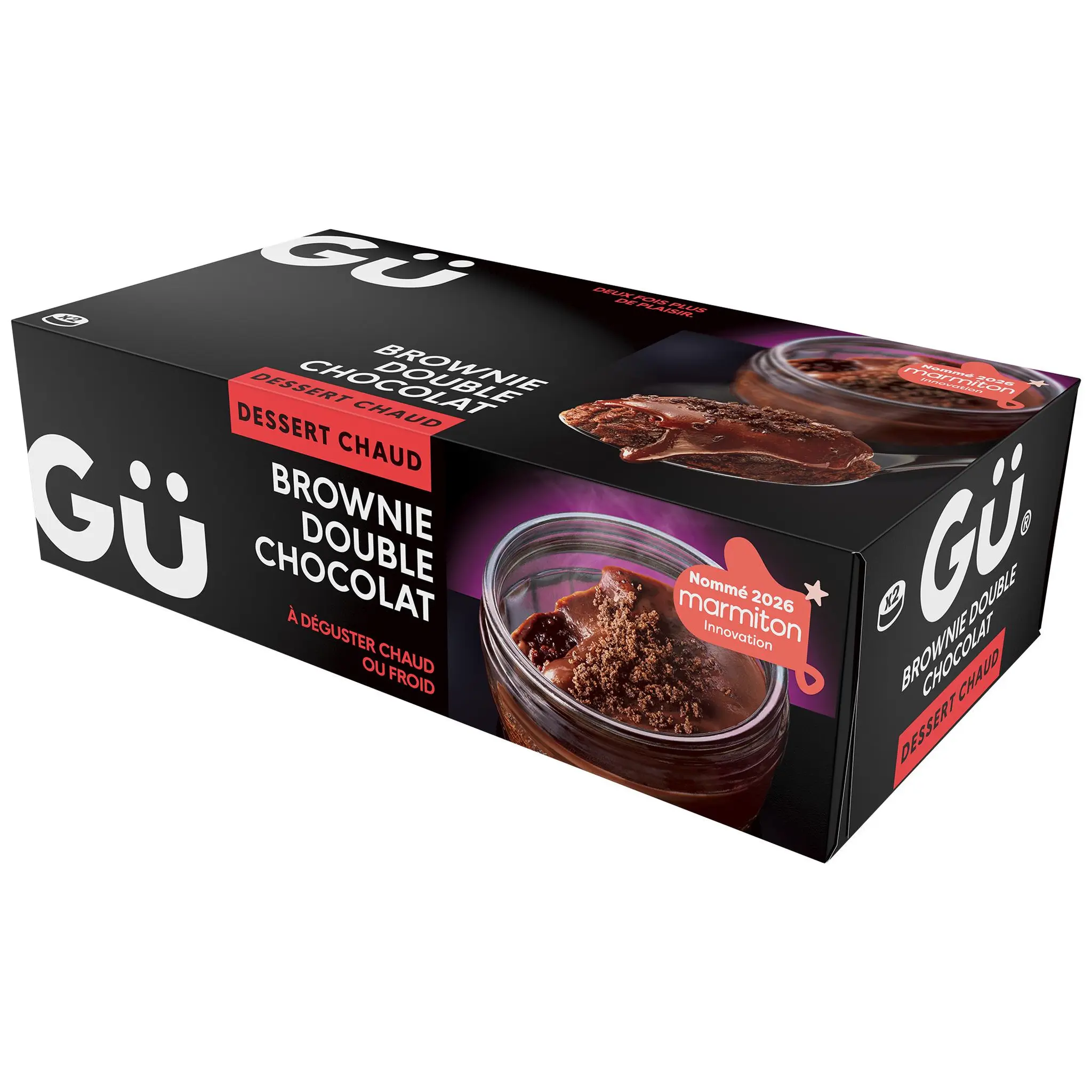 GU Brownie double chocolat