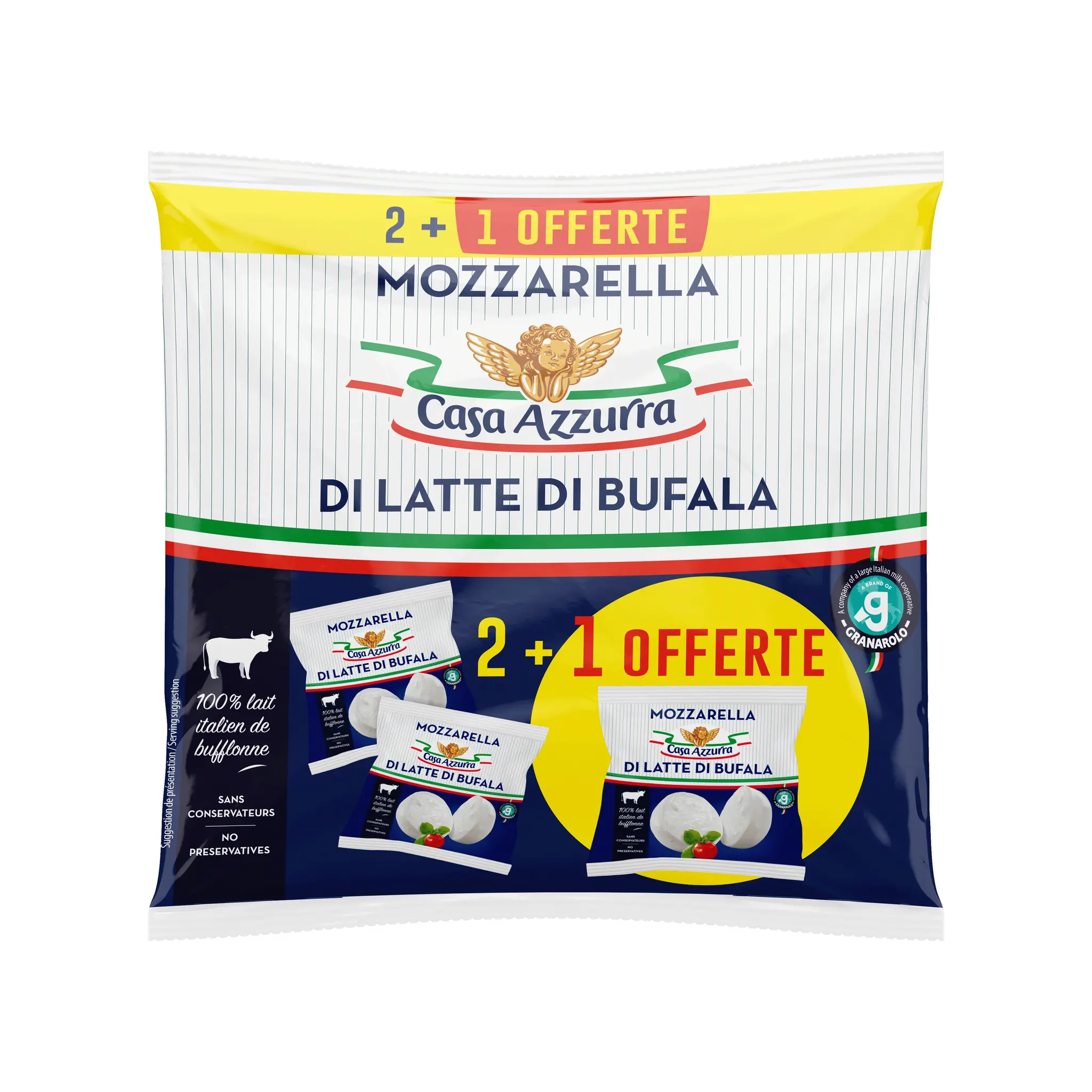 CASA AZZURRA Mozzarella di latte di bufala