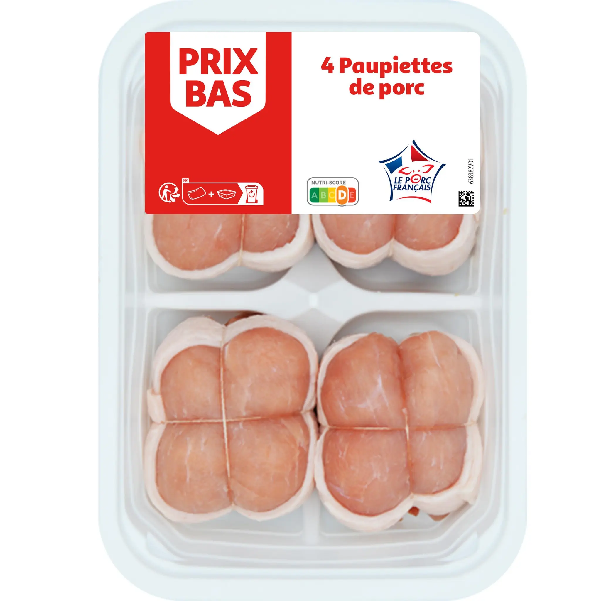 PRIX BAS Paupiettes de porc