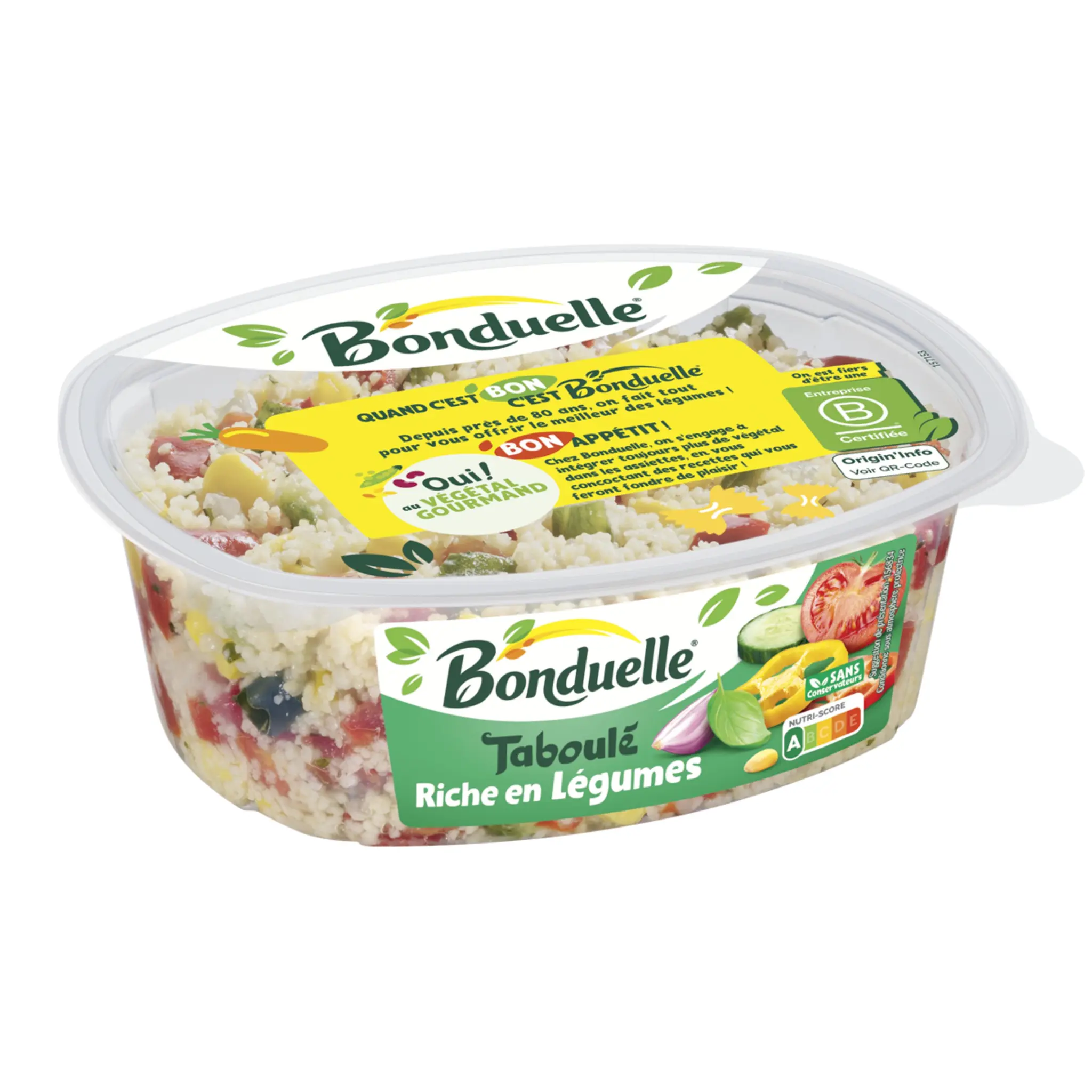 BONDUELLE Taboulé aux légumes