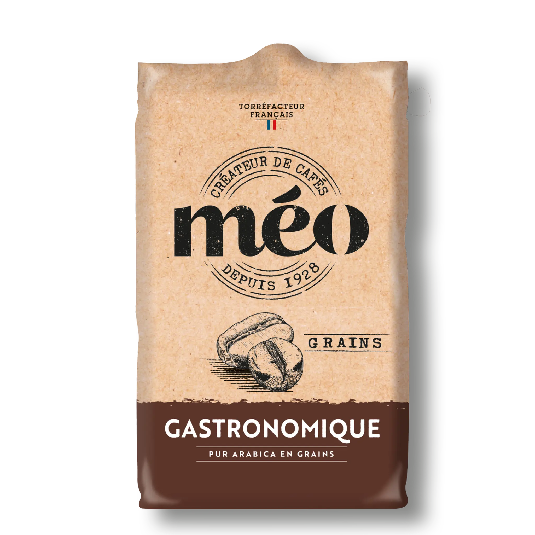 MEO Café en grains gastronomique pur arabica