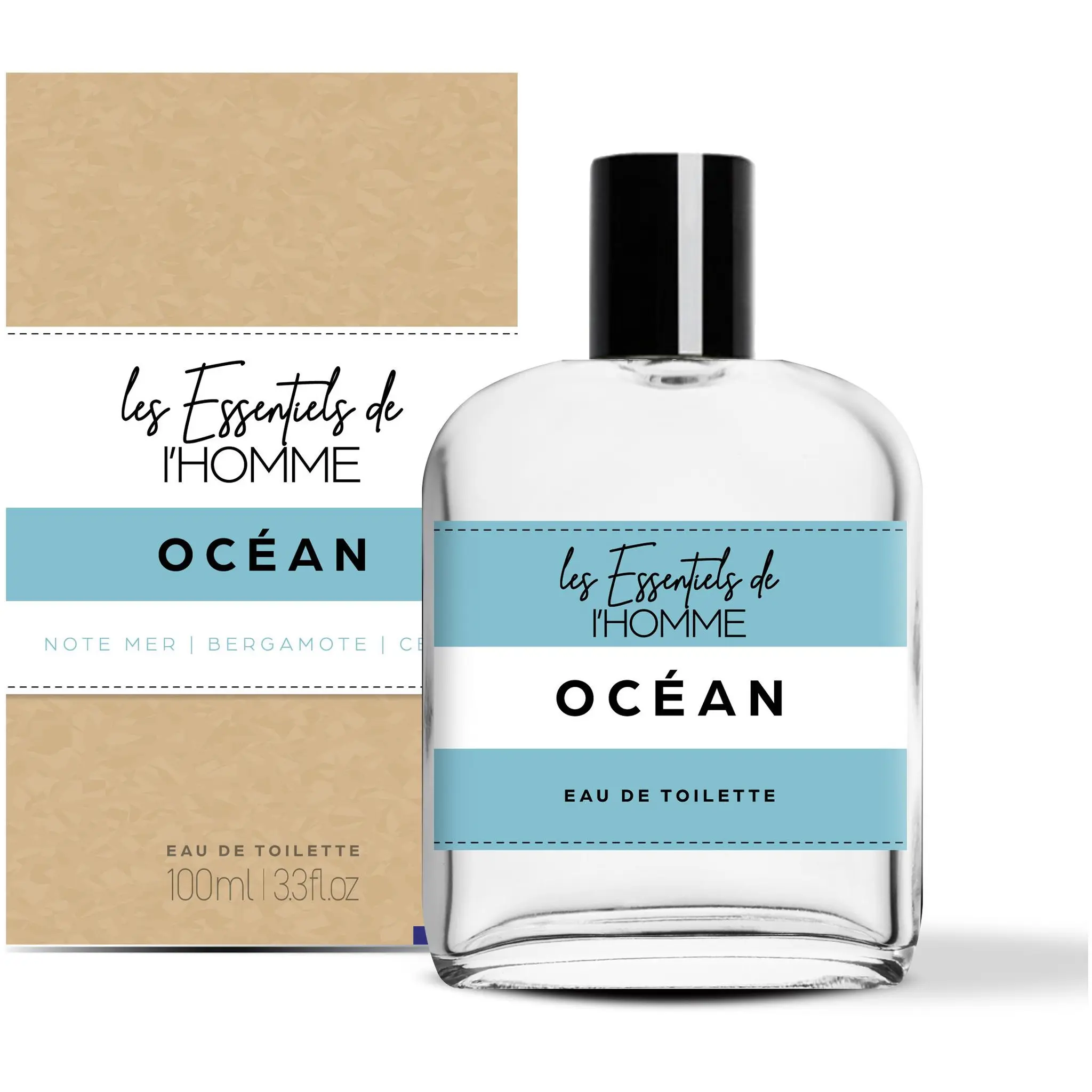 LES ESSENTIELS DE L'HOMME Eau de toilette Océan