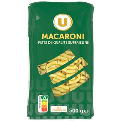 Macaroni, U (500 g)
