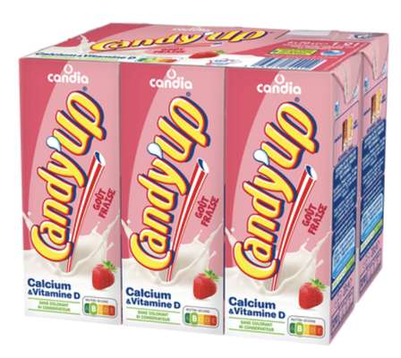 Candy'up à la fraise, Candia (6 x 20 cl)