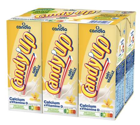 Candy'up à la vanille, Candia (6 x 20 cl)