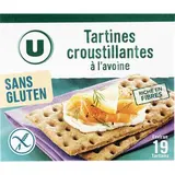 Tartines croustillantes à l'avoine sans gluten, U (230 g)