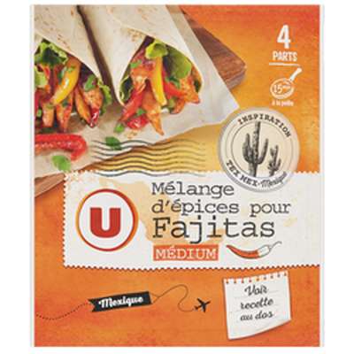 Mélange épices pour fajitas, U (30 g)