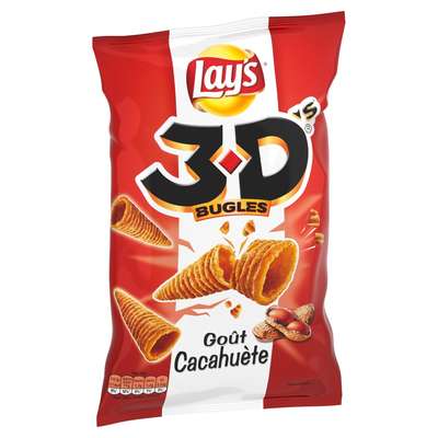 3D's bugles à la cacahuète, Lay's (85 g)
