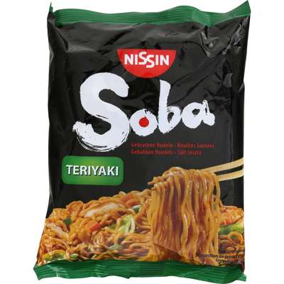 Nouilles soba teriyaki, Nissin (110 g)