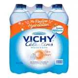 Eau minérale naturelle gazeuse, Vichy Célestins (6 x 1.15 L)