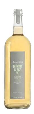 Thé vert glacé citron menthe BIO, Alain Milliat (1 L)
