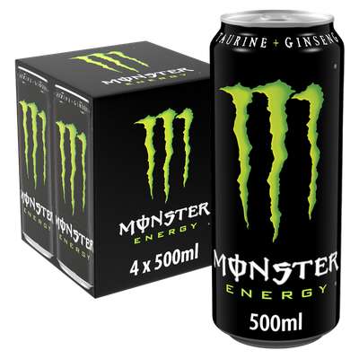Pack de Monster Energy (4 x 50 cl)