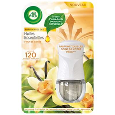 Diffuseur électrique vanille ingrédients d'origine naturelle, Air Wick (19 ml)