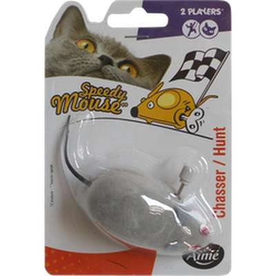 Jouet souris mécanique pour chat, Aimé (x 1)
